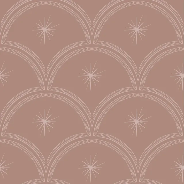 Little Amour Magic Arches behangstaal Blush roze bogen
