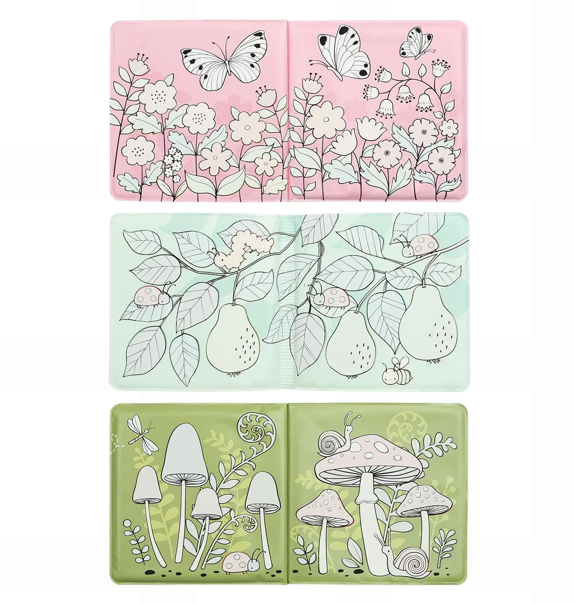 A Little Lovely Company Magisch badboekje Tuinvriendjes badspeelgoed waterproof