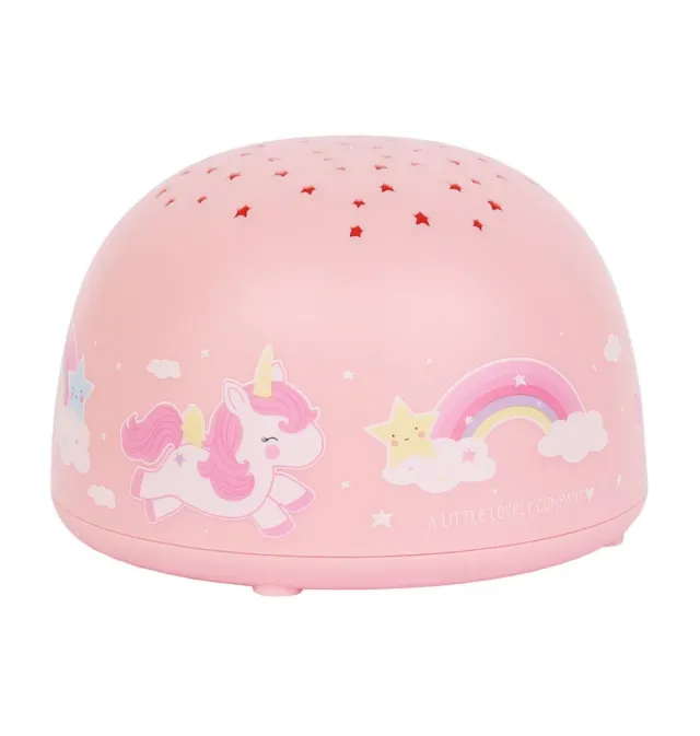 A Little Lovely Company Eenhoorn projectorlamp roze sterrenhemel