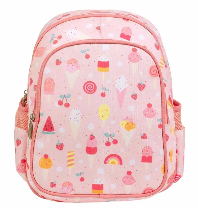 A Little Lovely Company Rugzak Ijsjes schooltas roze