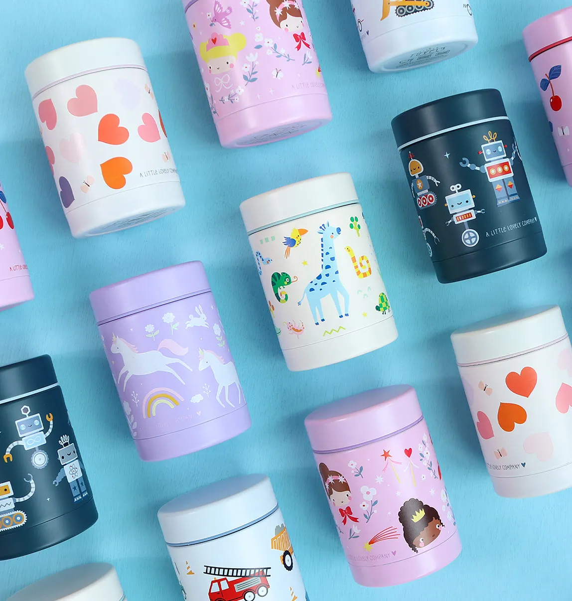 A Little Lovely Company voedselpot unicorn dreams RVS 300ml
