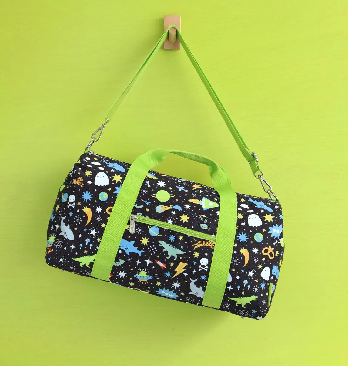A Little Lovely Company Galaxy weekendtas zwart handbagage