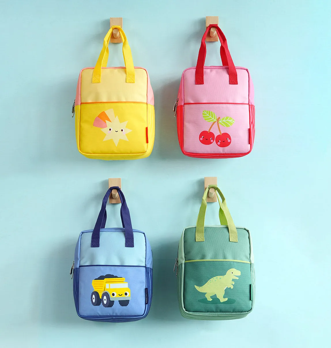 A Little Lovely Company Vrolijke kersen rugzakje mini