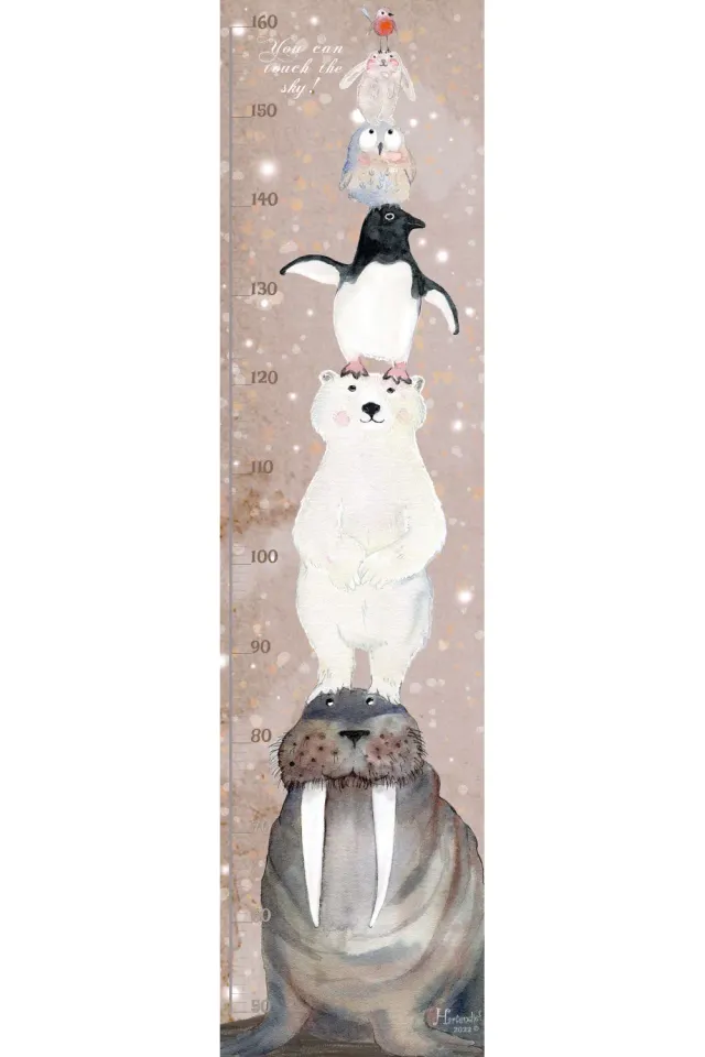 Hartendief Walrus and Friends groeimeter 30x120 cm