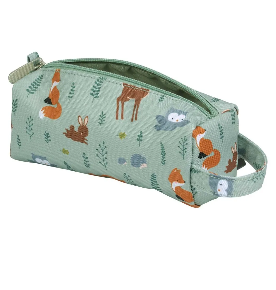 A Little Lovely Company Bosvriendjes etui mintgroen polyester
