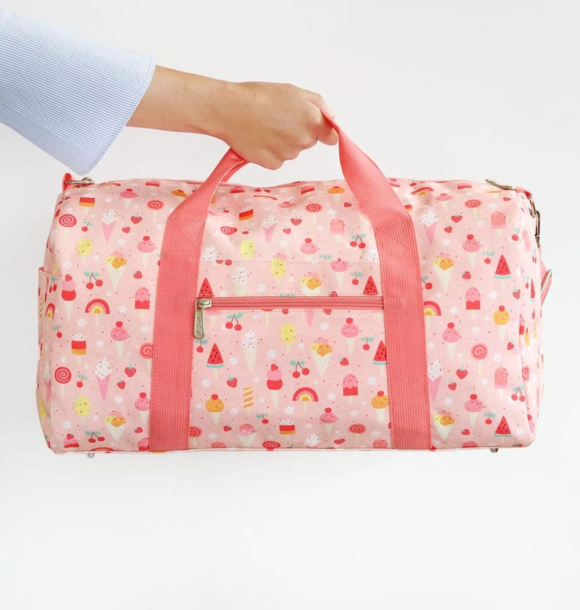 A Little Lovely Company IJsjes weekendtas roze handbagage