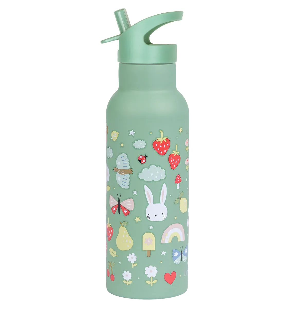 A Little Lovely Company Joy XL rvs drinkfles 500 ml