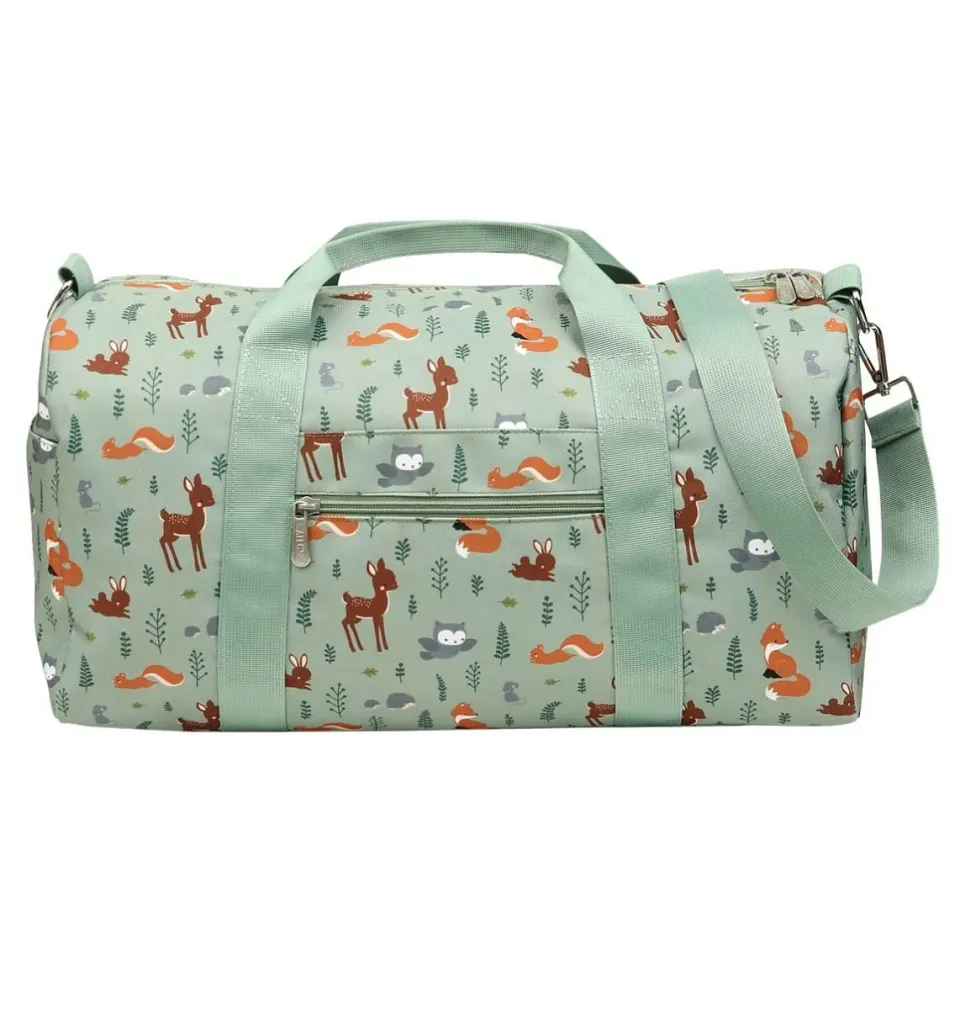 A Little Lovely Company Bosvriendjes weekendtas mint handbagage