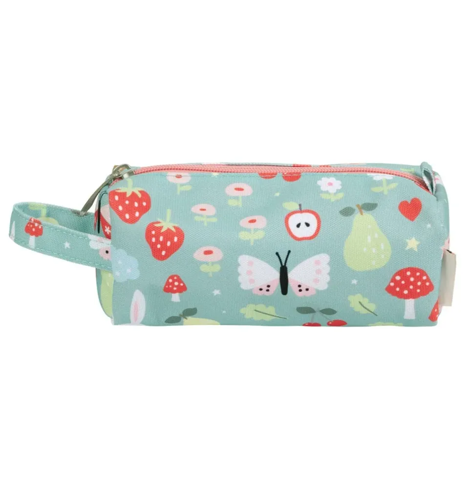 A Little Lovely Company Joy etui mintgroen polyester