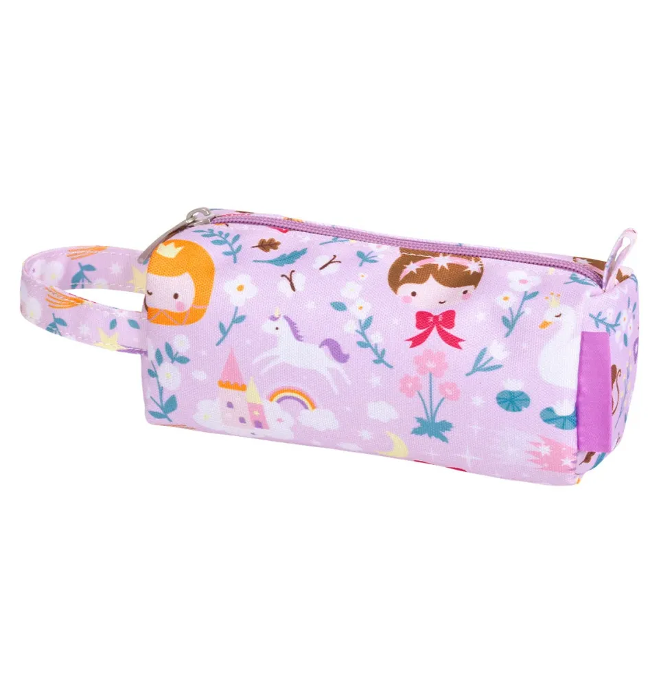 A Little Lovely Company Prinsessen etui met handvat roze