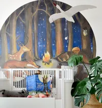 Hartendief Forest Dreams behangcirkel 190 cm mat