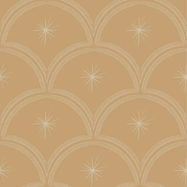 Little Amour Magic Arches behangstaal honey proefstuk