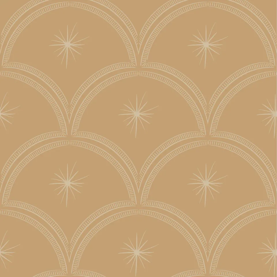 Little Amour Magic Arches behang Honey 1 rol