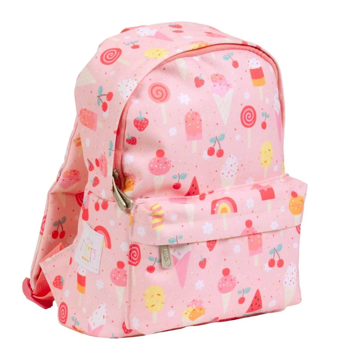 A Little Lovely Company IJsjes rugzakje roze peuterrugzak