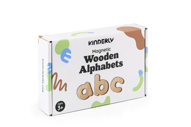 Kinderly Baby Magnetisch Alfabet Houten a-z