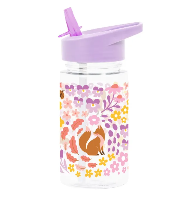 A Little Lovely Company Bloementuin drinkfles 450 ml tritan
