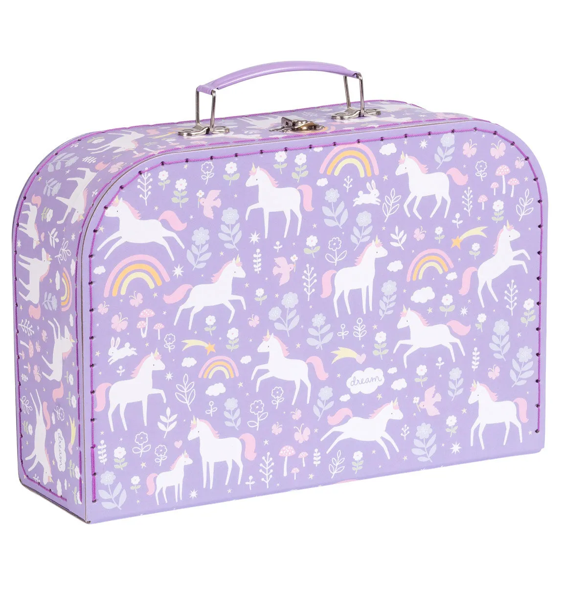 A Little Lovely Company Unicorn Dreams kofferset 2 stuks