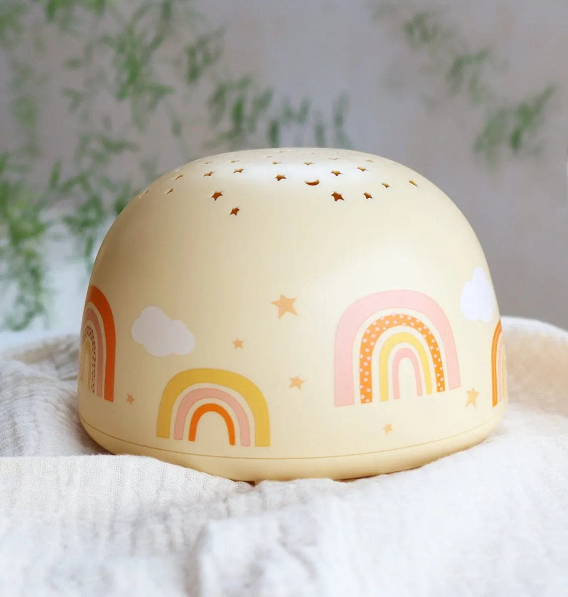 A Little Lovely Company projectorlamp regenbogen draadloos