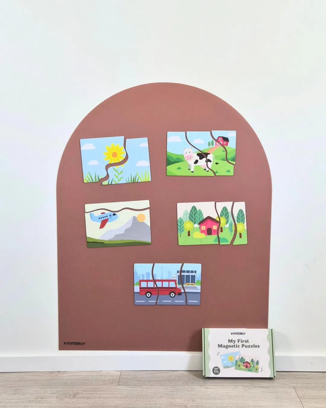 Kinderly Baby My First Magnetic Puzzles 5-delig