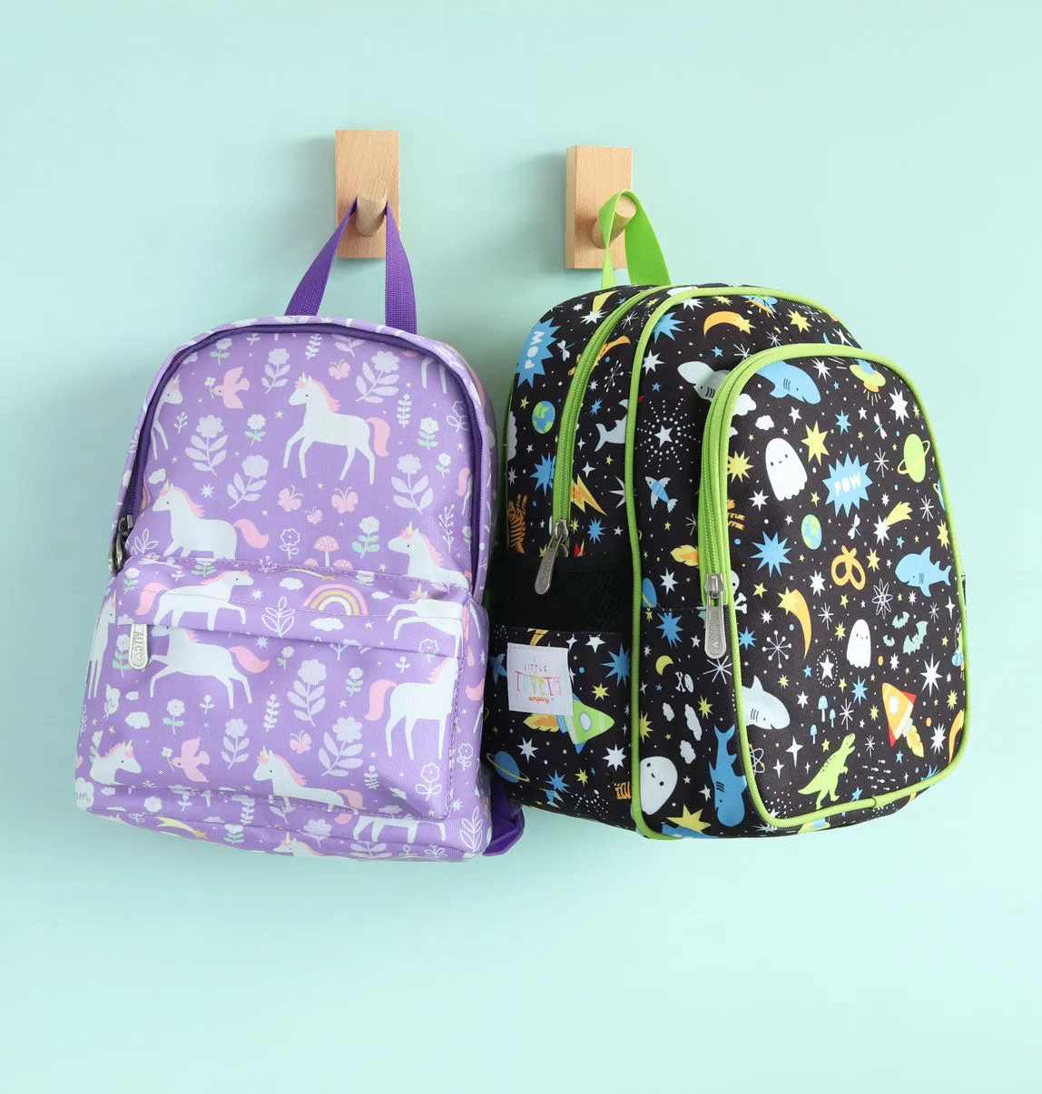 A Little Lovely Company Unicorn Dreams rugzakje paars