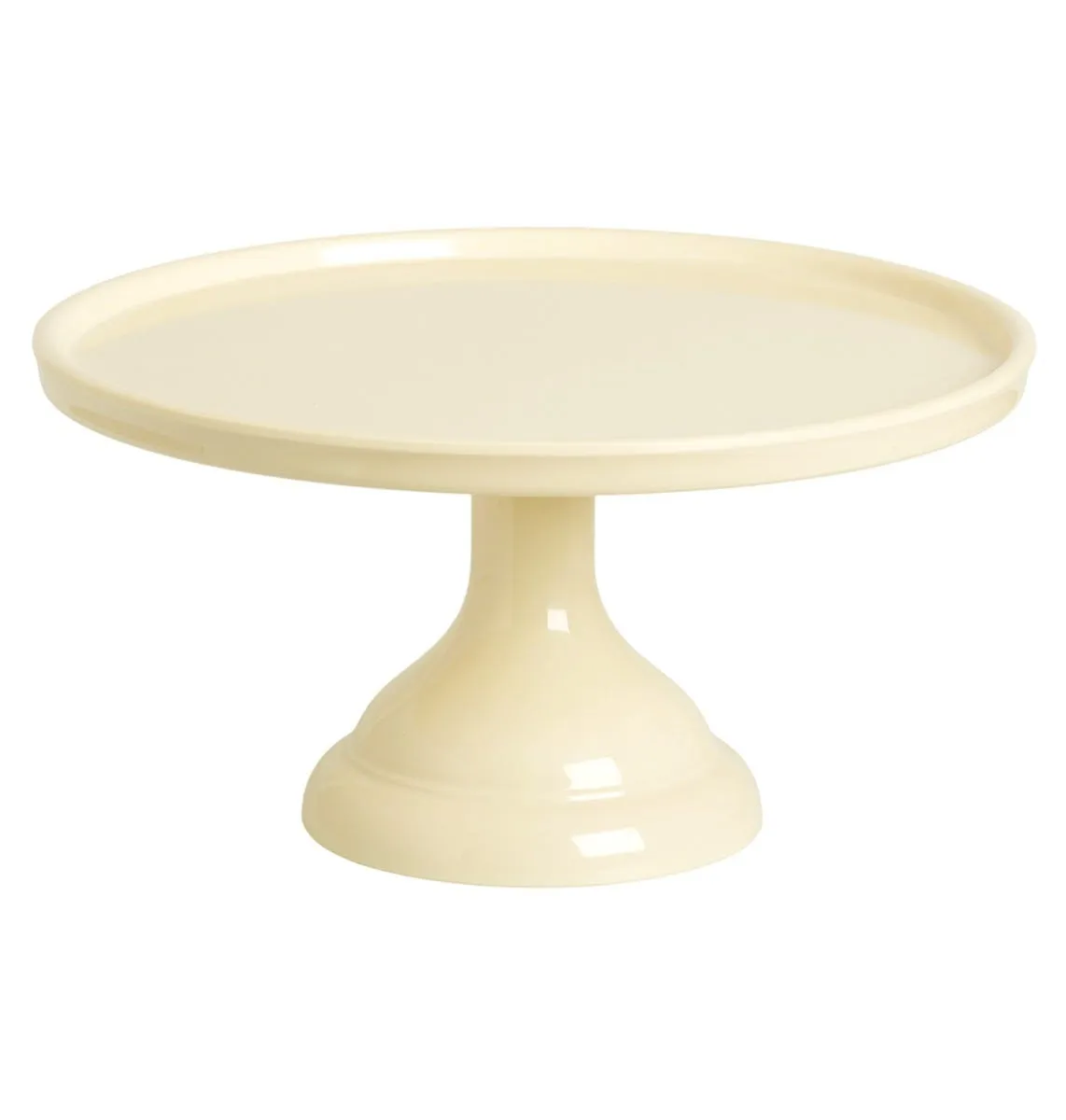 A Little Lovely Company Taartplateau klein vanille melamine