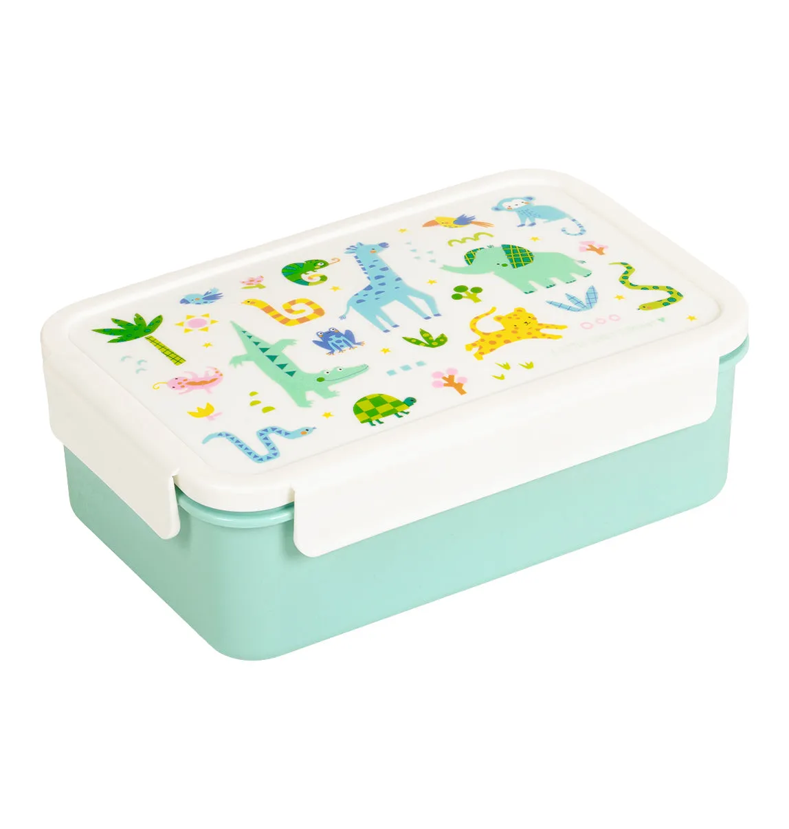 A Little Lovely Company Jungle bento lunchbox 1,2 liter