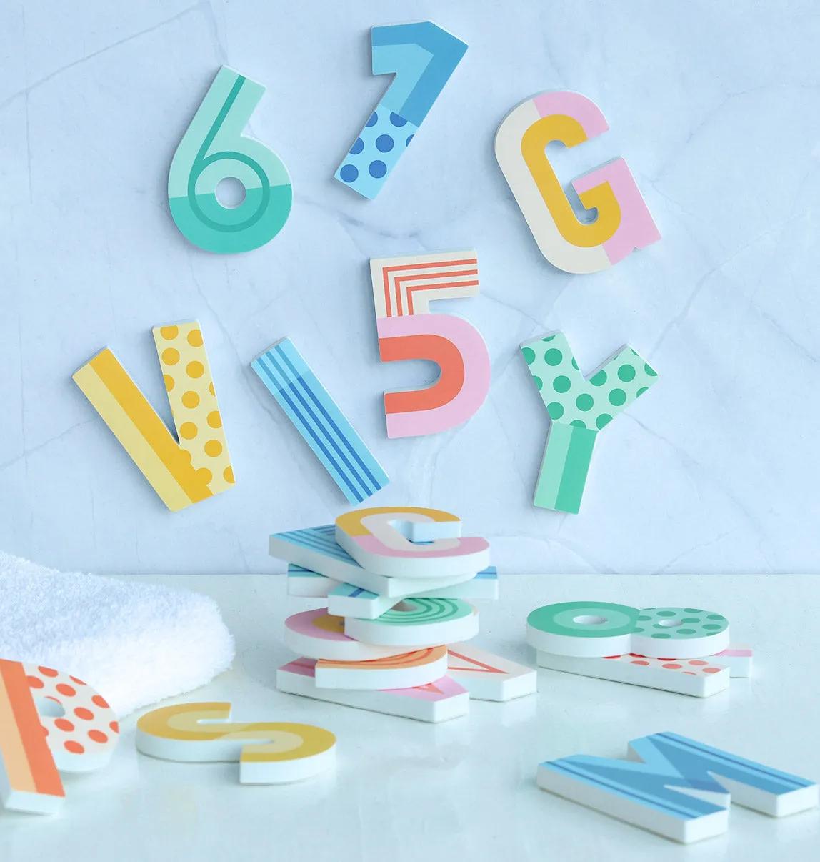 A Little Lovely Company Fun foam badspeelgoed 36 stuks