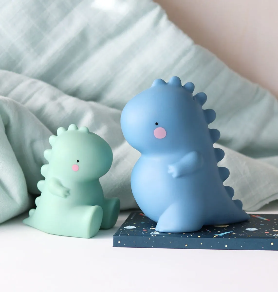 A Little Lovely Company T-Rex spaarpot dino groen voor munten