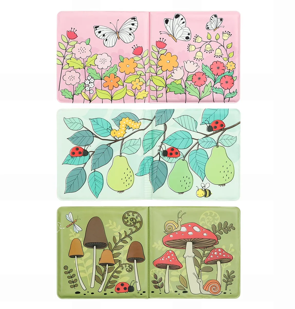 A Little Lovely Company Magisch badboekje Tuinvriendjes badspeelgoed waterproof