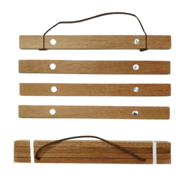 Lori & Cookie Kidsdeco magnetische posterhanger teakhout A4 hout