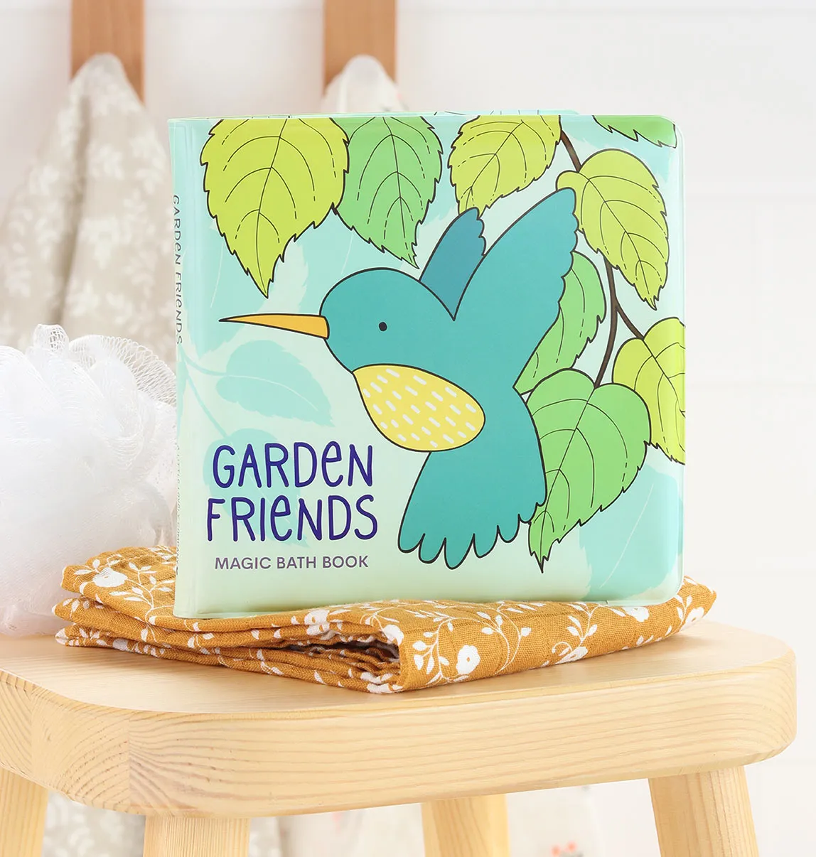 A Little Lovely Company Magisch badboekje Tuinvriendjes badspeelgoed waterproof