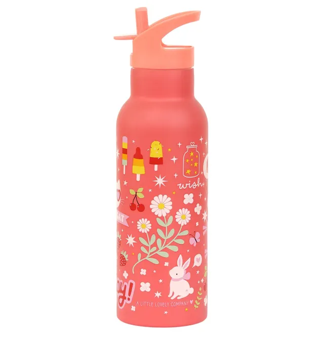 A Little Lovely Company Fun XL rvs drinkfles 500 ml