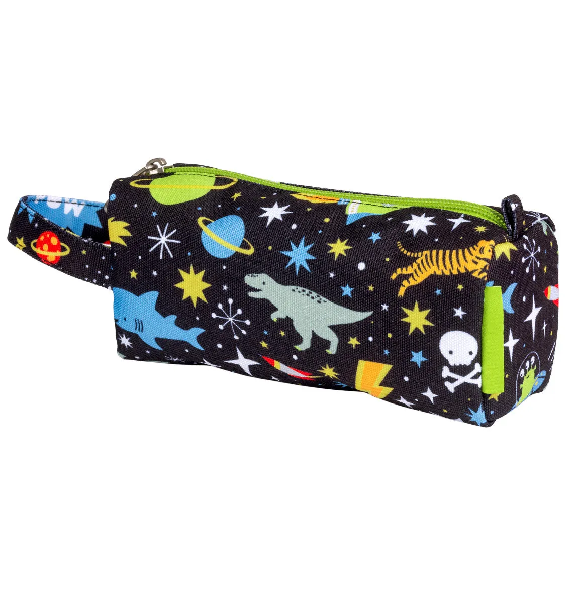 A Little Lovely Company Galaxy etui zwart met handvat gevoerd