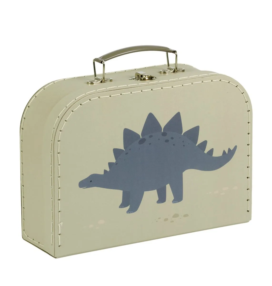 A Little Lovely Company Dinosaurussen kofferset 2 stuks groen karton