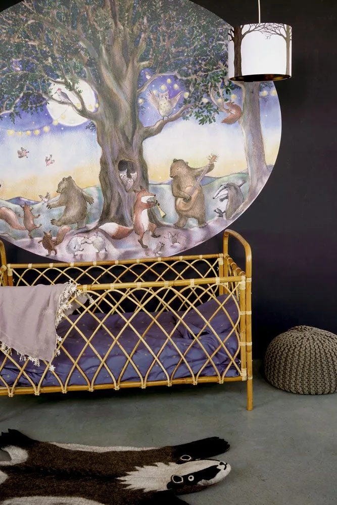 Hartendief Dierenfeest behangcirkel 190x150 cm