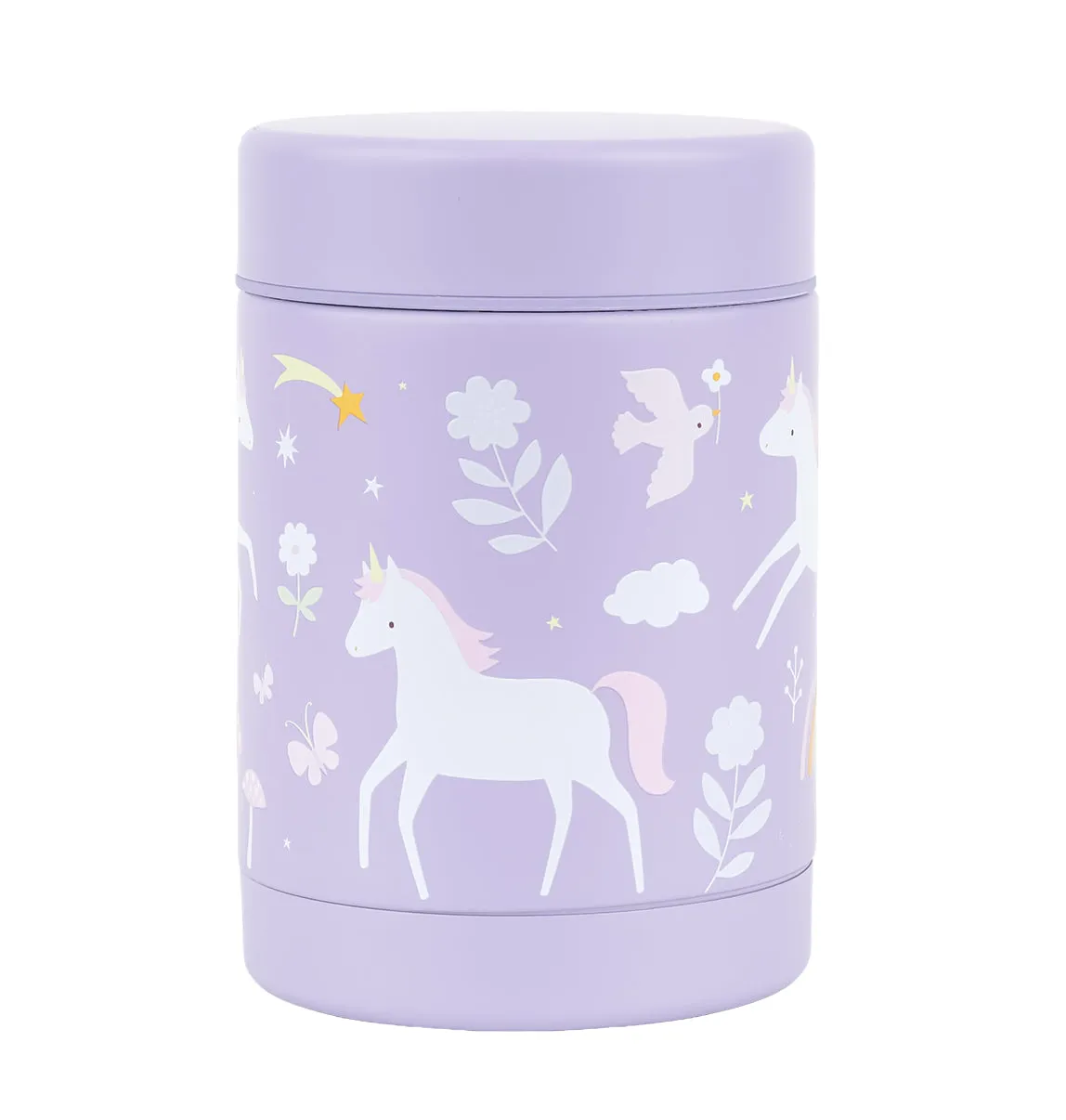 A Little Lovely Company voedselpot unicorn dreams RVS 300ml