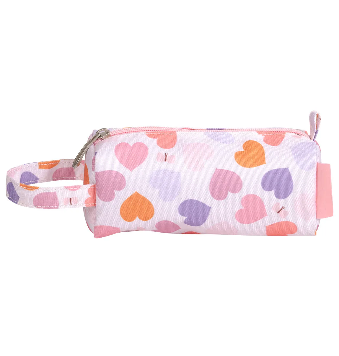A Little Lovely Company Hartjes etui gevoerd met handvat