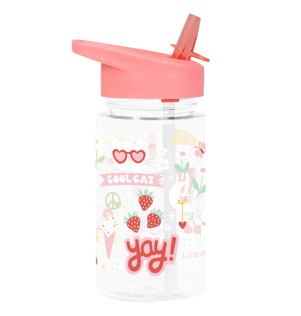 A Little Lovely Company Fun drinkfles 450 ml lekvrij