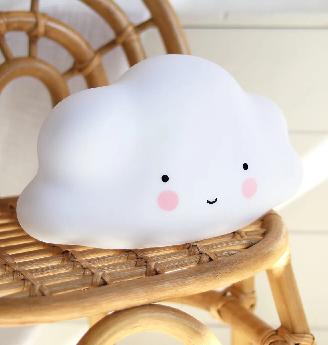 A Little Lovely Company nachtlamp Wolk draadloos met timer