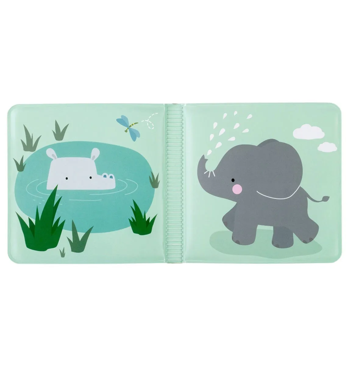 A Little Lovely Company Junglevriendjes badboekje waterproof