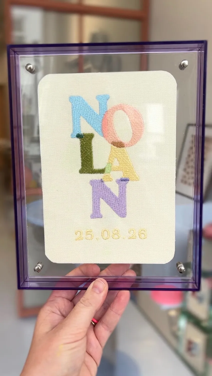 Musje Amsterdam Keepsake Namepieces naam violet
