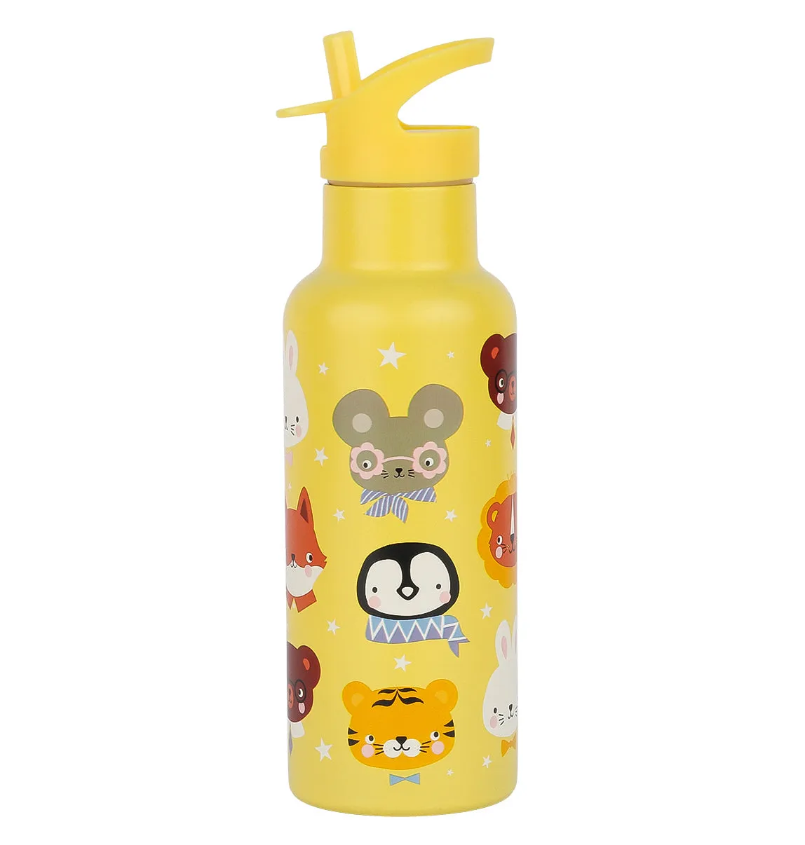 A Little Lovely Company Dierenvriendjes XL RVS drinkfles 500 ml