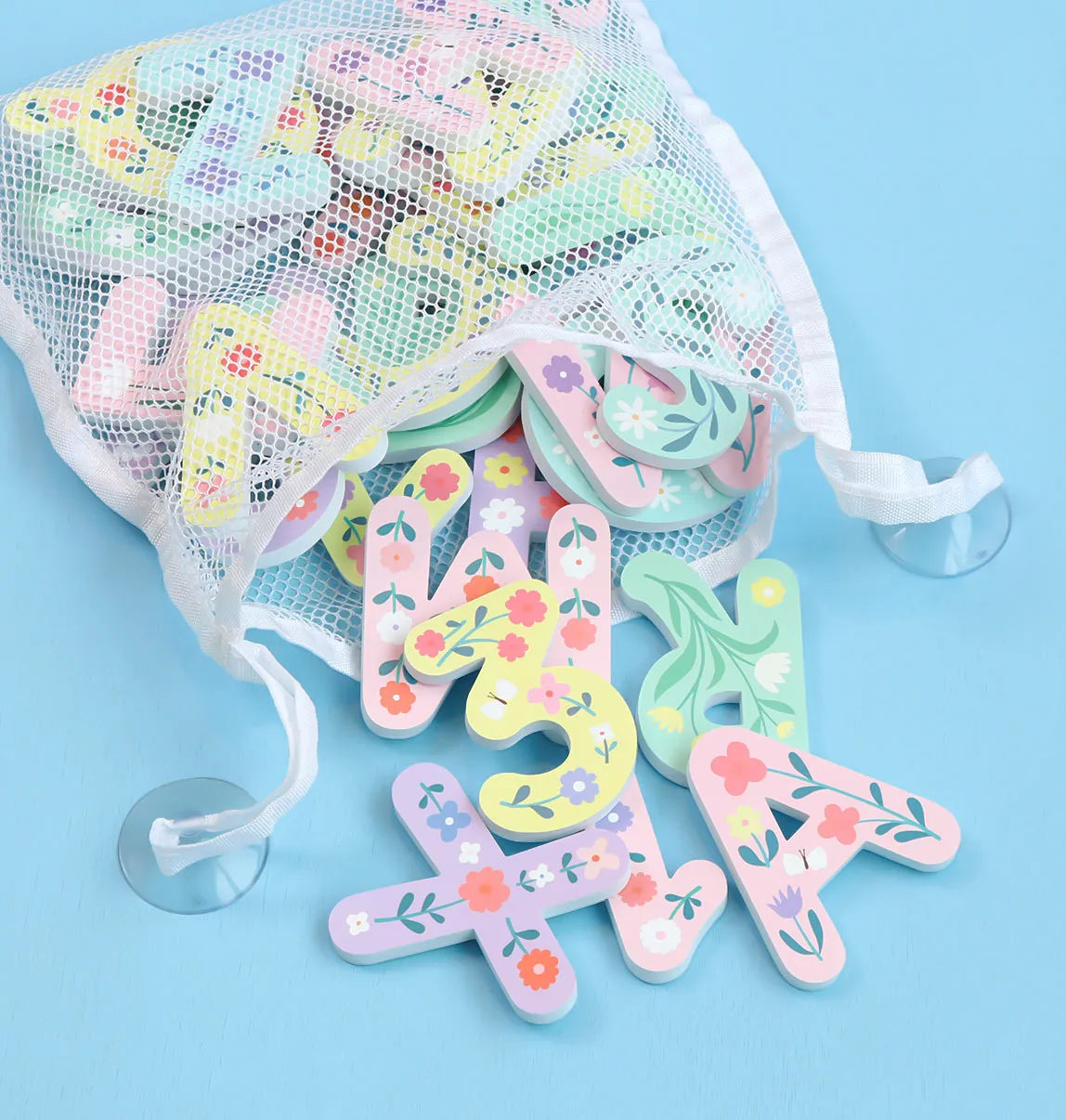 A Little Lovely Company Bloemen foam badspeelgoed 36 stuks