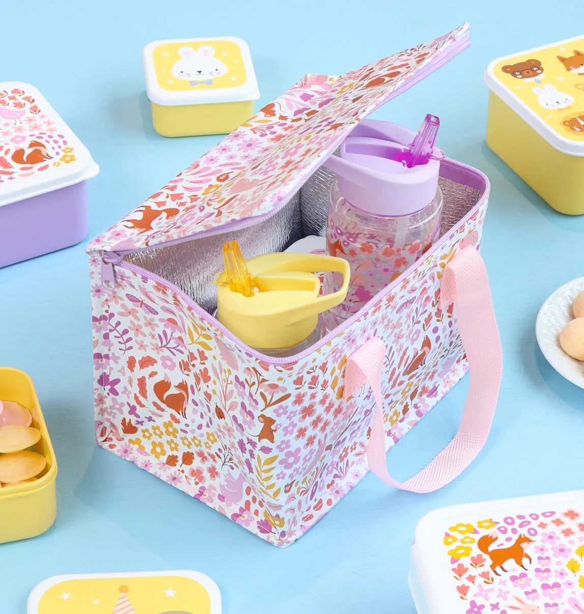 A Little Lovely Company Bloementuin koeltasje lila gerecycled