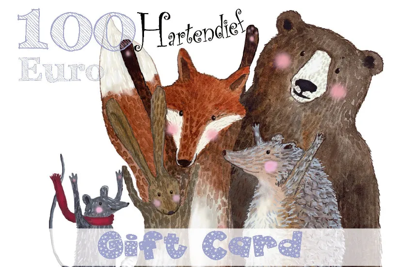 Hartendief cadeaubon 25 euro kinderkamer