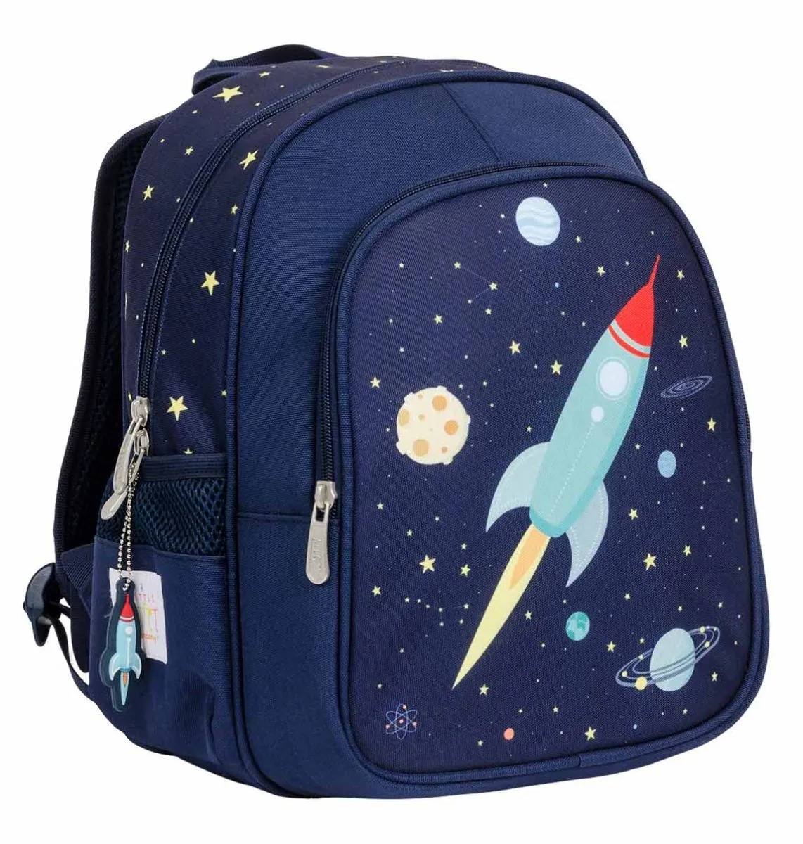 A Little Lovely Company Ruimte rugzak kind blauw space