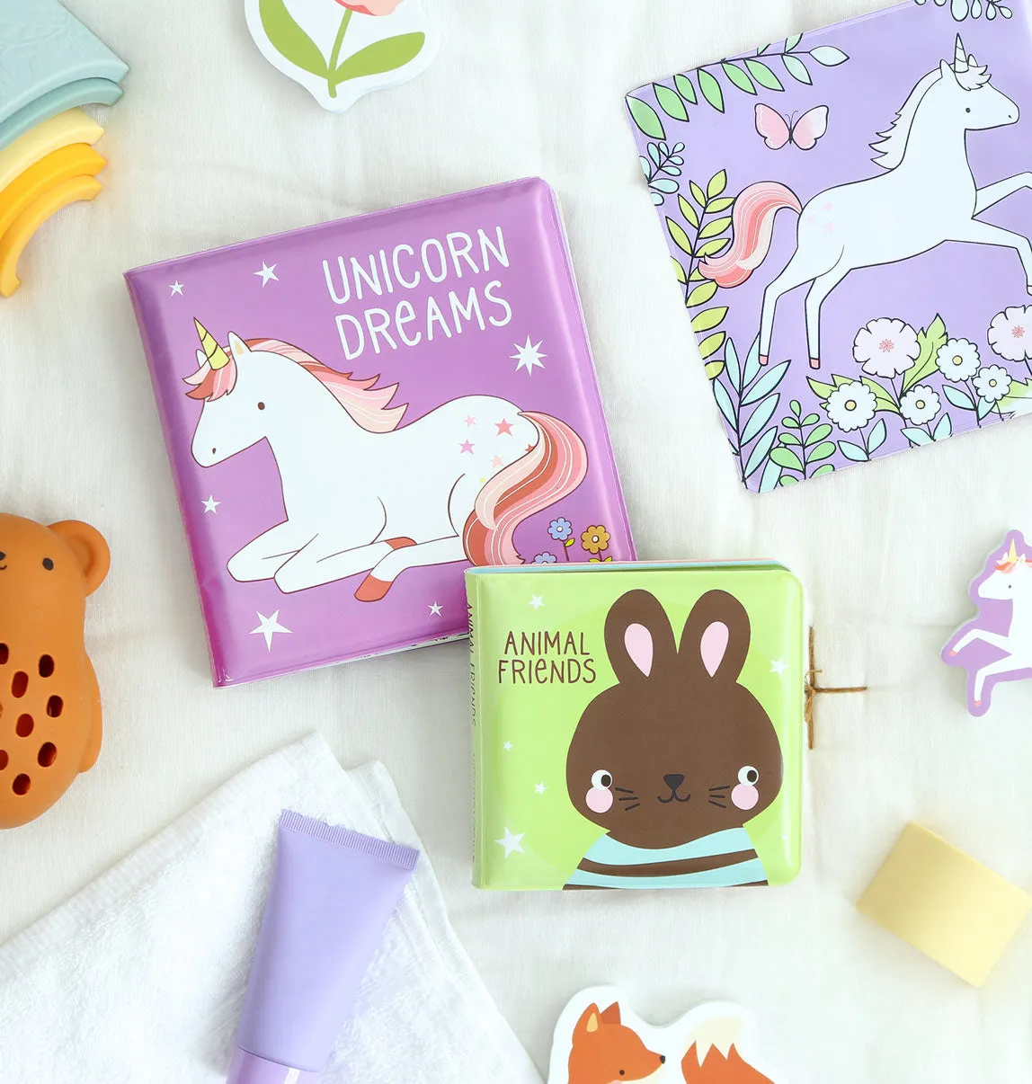 A Little Lovely Company badboekje Unicorn Dreams magisch 6 pag