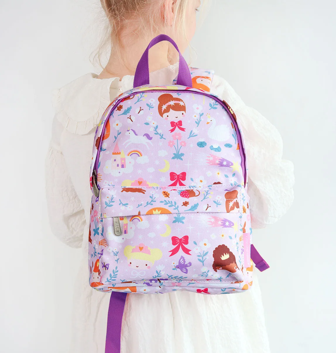 A Little Lovely Company Prinsessen rugzakje roze peuter