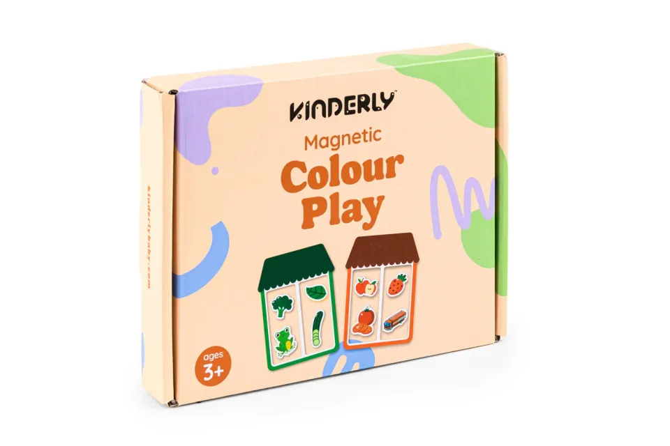 Kinderly Baby Kleurenspel magnetisch 32 stuks met frames
