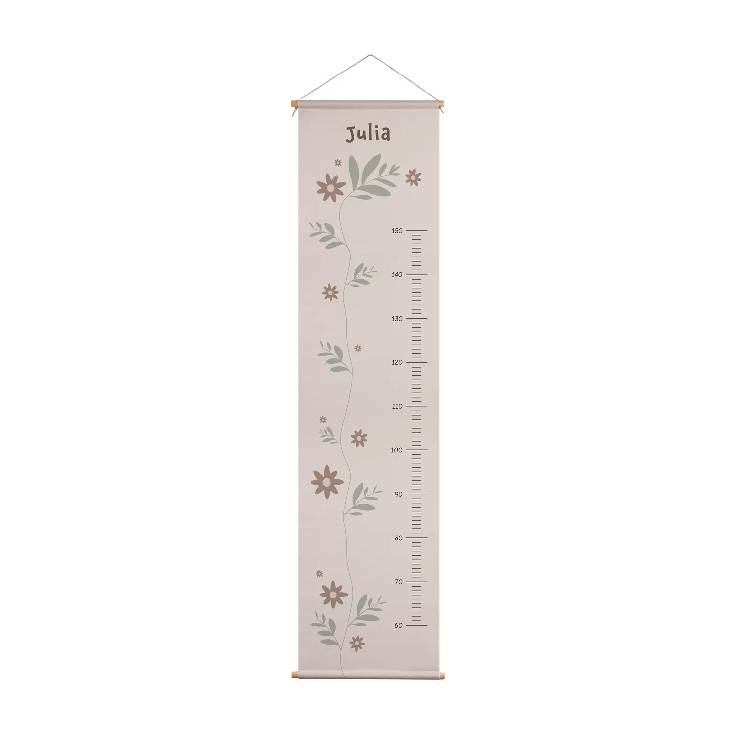 Little Amour Madelief groeimeter roze bloemen 130 cm katoen